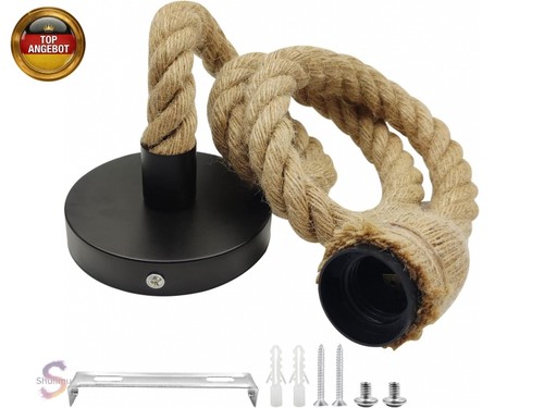Lampe seil retro e27 - retro,