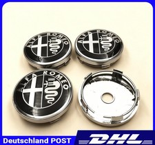 4X Nabendeckel Nabenkappen ALFA ROMEO Felgendeckel 60mm Auto