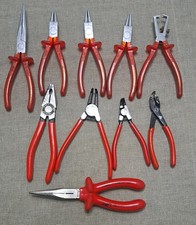 Zangen Konvolut 5 Knipex VDE 1000V/ 1 Garant 1000V + 3 Holex/1 Knipex Kombizange