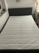 Doppelbett 140x200 cm mit Matratze – Top Zustand