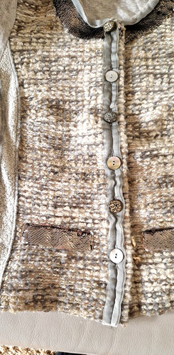 Just white shirtjacke - just, mit