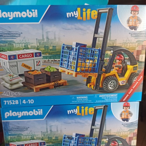 Playmobil 71528 gabelstapler - playmobil,