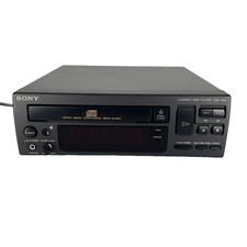 Sony CDP-S45 Mini Compact Disc Player - Schwarz ohne Fernbedienung - Top Zustand