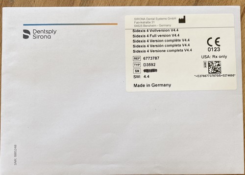 Dentsply sirona sidexis - dentsply, sirona,