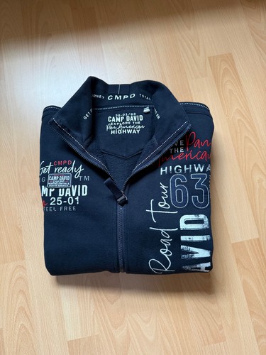 Camp david sweat jacke 2xl - david, sweat-jacke