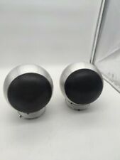 2x Grundig HiFi-Box 310 Kugel-Box Kugel-Lautsprecher 25/35 Watt Vintage Ständer