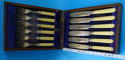 Fischbesteck für personen - fischbesteck,