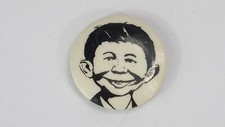 Erster MAD Alfred E. Neumann Vintage Button Pin - 2,5cm
