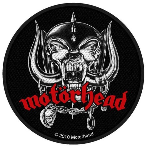 Motörhead patch rund - motörhead,