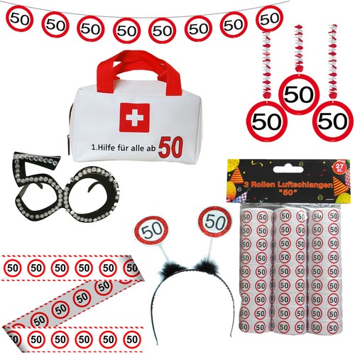 Deko 50sten geburtstag - 50sten, 50.