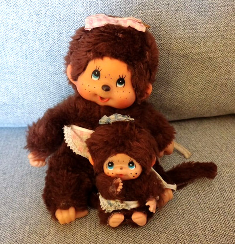 Monchhichi mama mit baby - monchhichi,