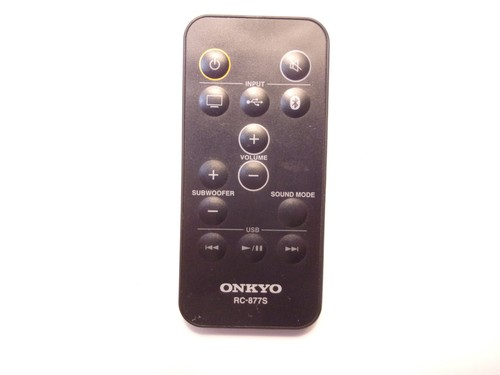 Onkyo 877s remote - onkyo, rc-877s