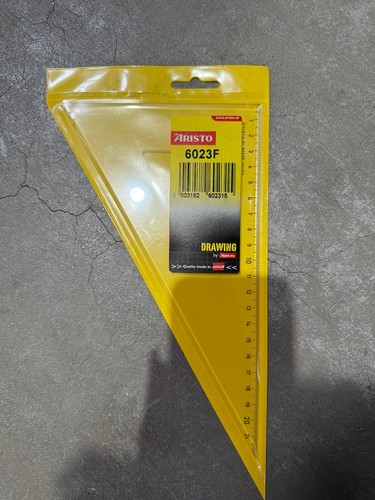 Aristo drawing lineal 6023f - drawing,