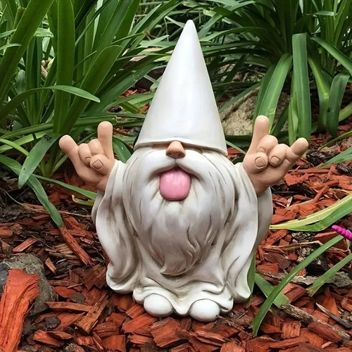 Gartenzwerg schaukelstuhl - gartenzwerg,