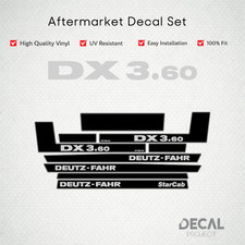 Deutz-Fahr DX 3.60 Decal Kit -