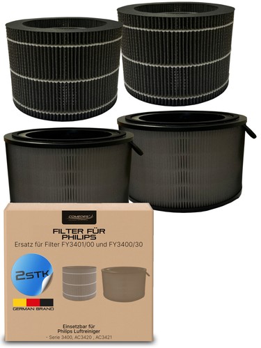 Comedes ersatzfilter set 2x - ersatzfilter, (2x