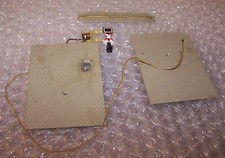 Historische Märklin Modell-Eisenbahn H0 Bahnübergang mit Blinklicht -- > defekt