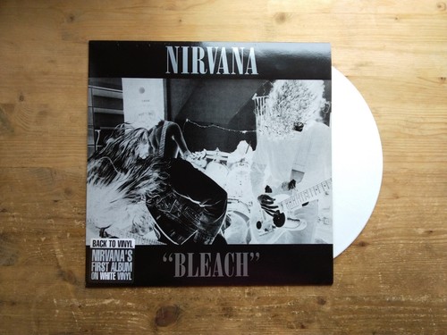 Nirvana bleach white vinyl - bleach,