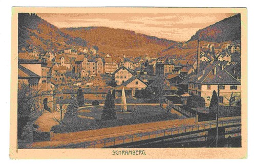 Schramberg blick westen - ak,