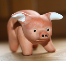 1x Glücksbringer Glücksschwein Schweinchen Glück ca 6x4 cm Silvester