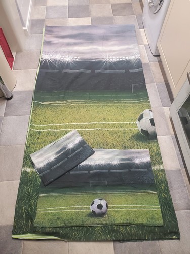 Fußball doppel bettwäscheset - fußball,