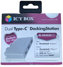 Dual Type-C DockingStation IcyBox