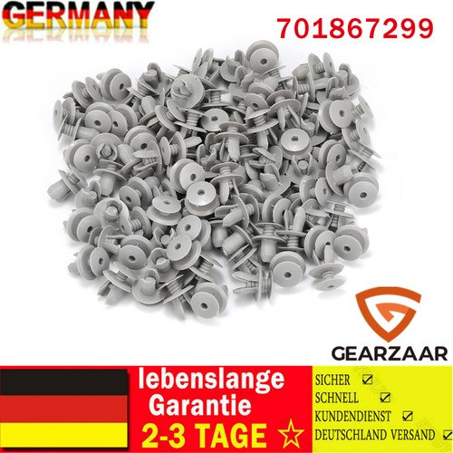 100x befestigung clips - 100x,