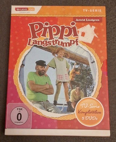 Dvd box astrid lindgren pippi - box,