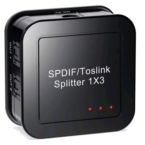Digital optisch audio 1x3 - digital,