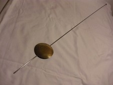 Uhrpendel alt 93cm Pendel