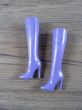 Mode Fashion lila Stiefel für