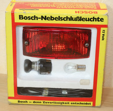BOSCH NEBELSCHLUßLEUCHTE  mit Schalter 12V, Oldtimer, OVP 0313103901