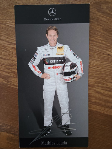 Mathias lauda autogrammkarte - mathias,