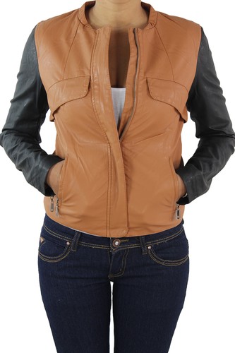Damen lederjacke - damen,