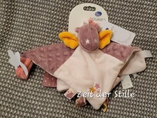 NOUKIE'S NOUKIES Drache VICTORIA Schmusetuch lila weiß Sterne NEU & OVP