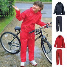 KINDER SET REGENANZUG REGENBEKLEIDUNG RESULT KIDS SCHLECHTWETTER  HOSE + JACKE