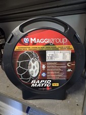 Stabile 16mm Schneeketten Maggi Rapid Matic V5 VW Bus 215/60-17 215/65/16 w. Neu