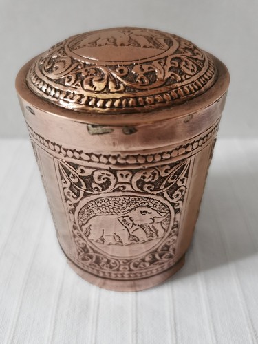 Vintage dose mit deckel - vintage,