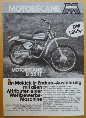 Original motobecane 55 - original,