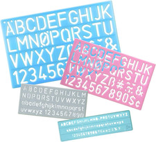 4 Stück Buchstaben