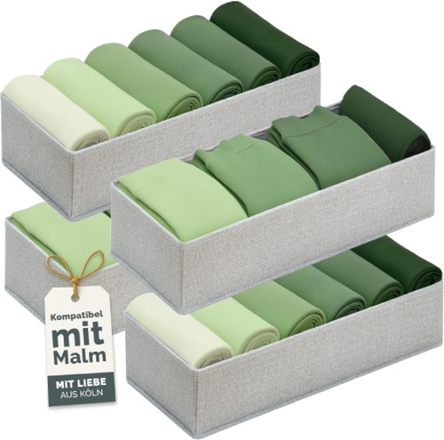 Malm organizer schrank 4er - 4er, set