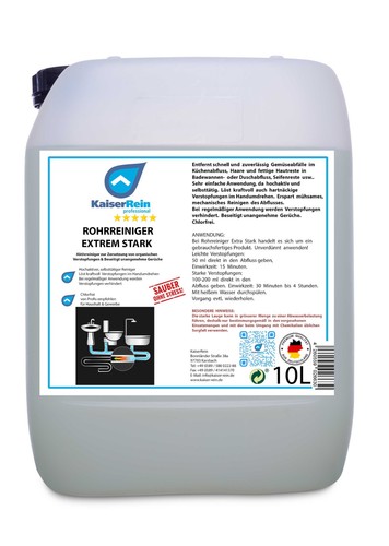 Rohrreiniger abflussreiniger - rohrreiniger,
