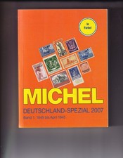 Michel Briefmarkenkatalog Deutschland-Spezial 2007 Band 1, 1849-1945, wie neu