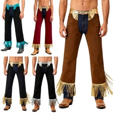 DE Herren Wildleder Motorrad