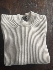 Louis Vuitton Pullover M | Kaschmir/Wolle/Seide | Made in Italy | Beige | Luxus