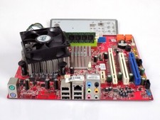 CPU Mainboard Bundle: MSI MS-7366 Vers. 2.2 + Intel E6750 2.7Ghz + 2GB DDR2 Ram