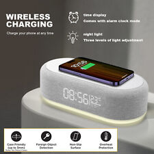 Wireless Charger Digital Alarm