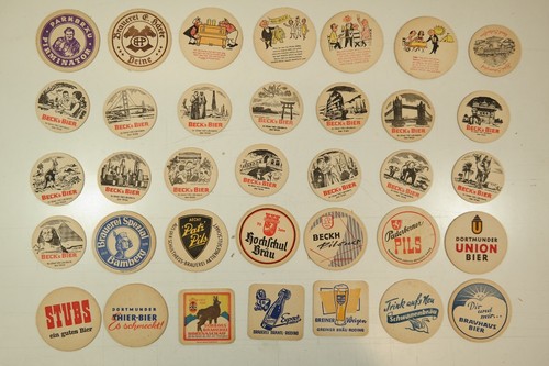 Konvolut alte bierdeckel - konvolut, 35