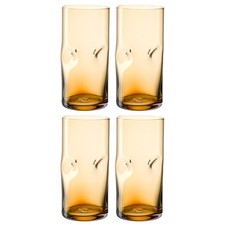 Leonardo Vesuvio Trinkglas karamell 4er-Set 330ml Wasserglas Longdrink Gläser