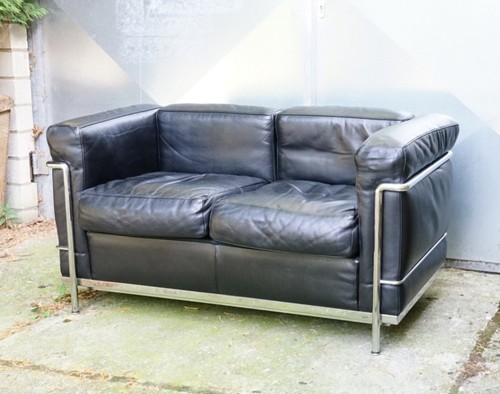 Cassina lc2 sofa - cassina,